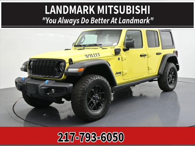 2024 Jeep Wrangler 4xe Willys 4xe for sale in Springfield, IL