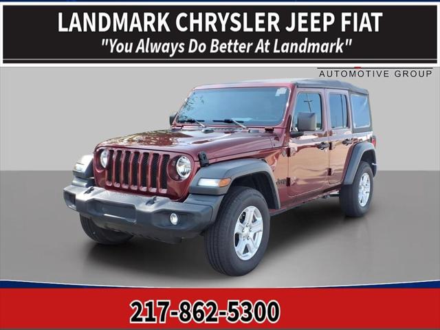2022 Jeep Wrangler Unlimited Sport S 4x4 for sale in Springfield, IL