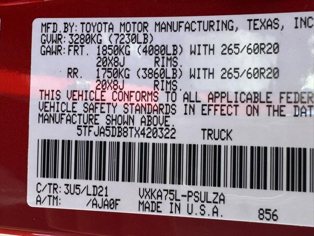 2026 Toyota Tundra Limited CrewMax 5.5' Bed