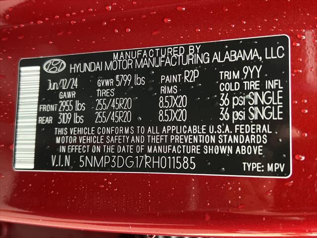 2024 Hyundai Santa Fe Hybrid Limited
