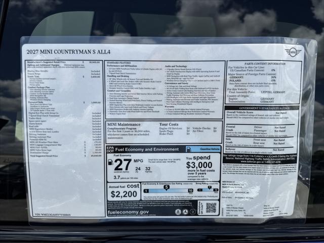 2027 MINI Cooper Countryman S