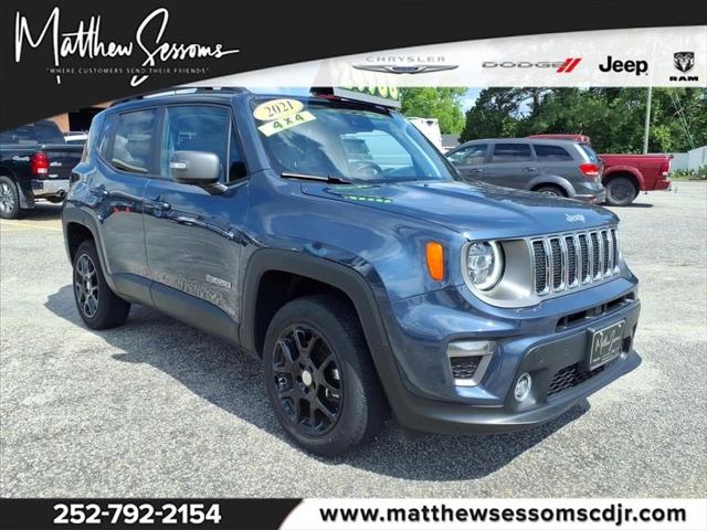 2021 Jeep Renegade Limited 4x4 for sale in Williamston, NC