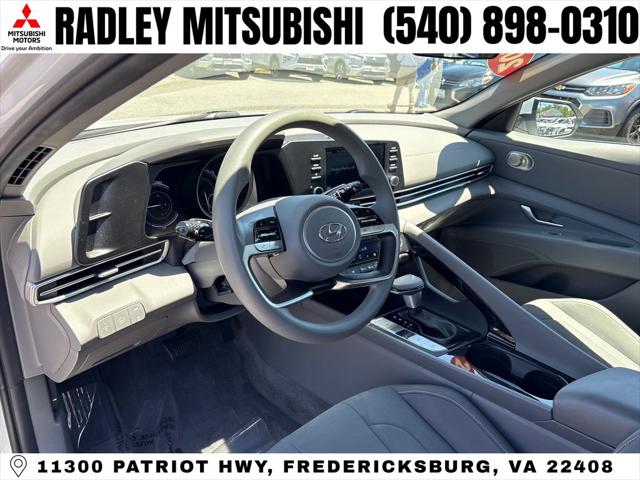 2023 Hyundai Elantra Hybrid Blue