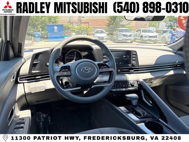 2023 Hyundai Elantra Hybrid Blue