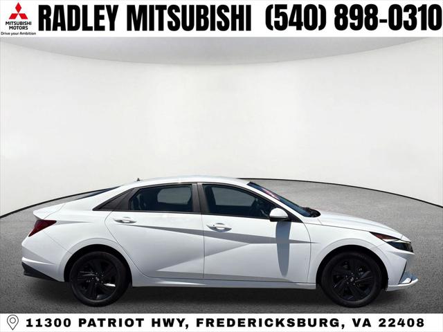 2023 Hyundai Elantra Hybrid Blue