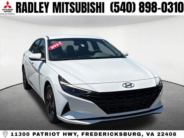 2023 Hyundai Elantra Hybrid Blue
