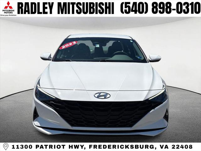 2023 Hyundai Elantra Hybrid Blue