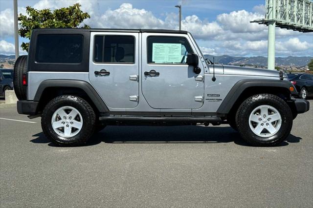 2018 Jeep Wrangler JK Unlimited Sport S 4x4