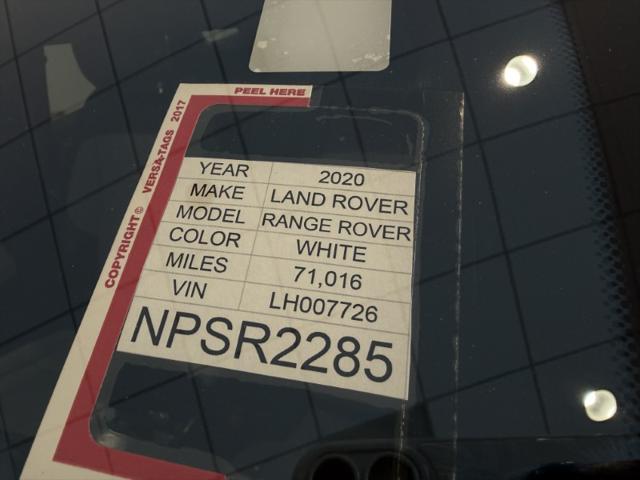 2020 Land Rover Range Rover Evoque First Edition