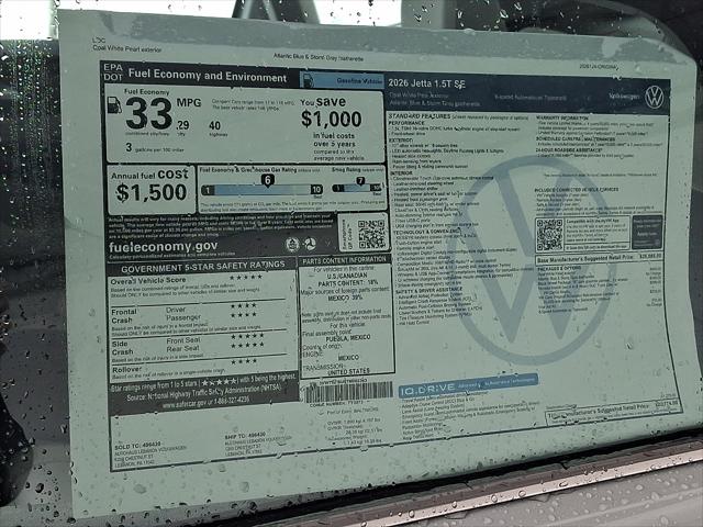2026 Volkswagen Jetta SE