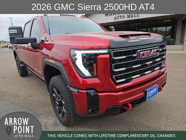 2026 GMC Sierra 2500HD Crew Cab, Standard Bed, AT4, 4WD
