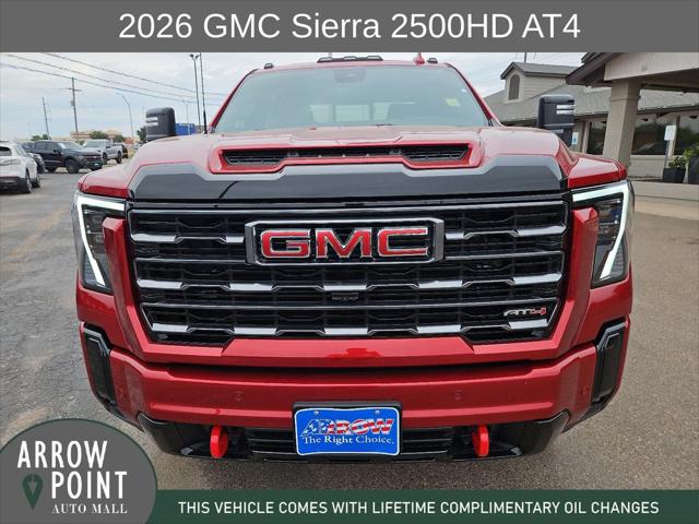 2026 GMC Sierra 2500HD Crew Cab, Standard Bed, AT4, 4WD