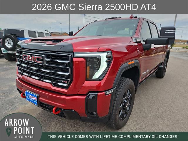 2026 GMC Sierra 2500HD Crew Cab, Standard Bed, AT4, 4WD
