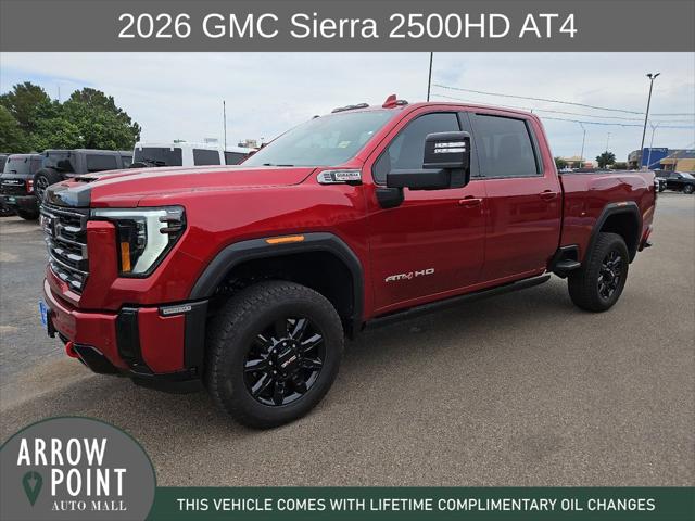 2026 GMC Sierra 2500HD Crew Cab, Standard Bed, AT4, 4WD