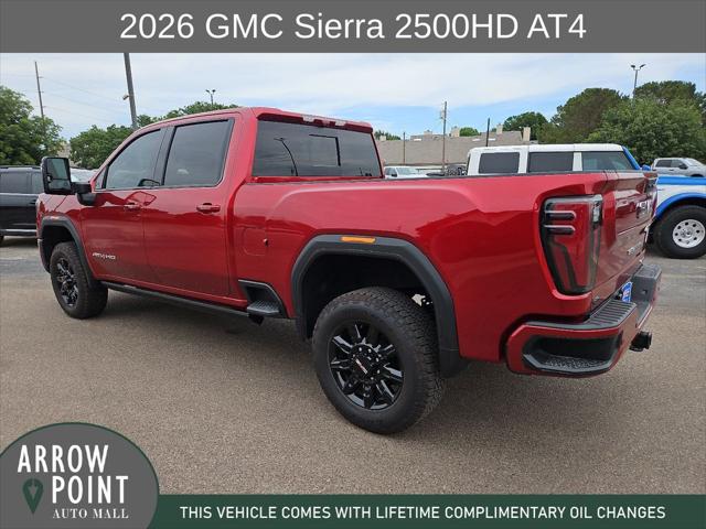 2026 GMC Sierra 2500HD Crew Cab, Standard Bed, AT4, 4WD