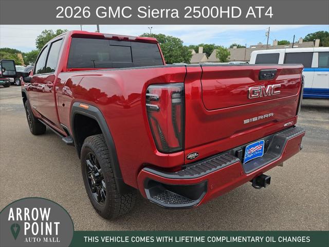 2026 GMC Sierra 2500HD Crew Cab, Standard Bed, AT4, 4WD