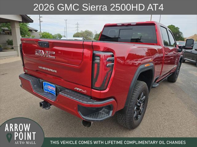2026 GMC Sierra 2500HD Crew Cab, Standard Bed, AT4, 4WD