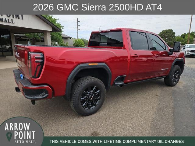 2026 GMC Sierra 2500HD Crew Cab, Standard Bed, AT4, 4WD