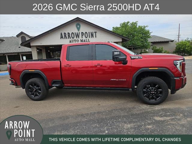 2026 GMC Sierra 2500HD Crew Cab, Standard Bed, AT4, 4WD