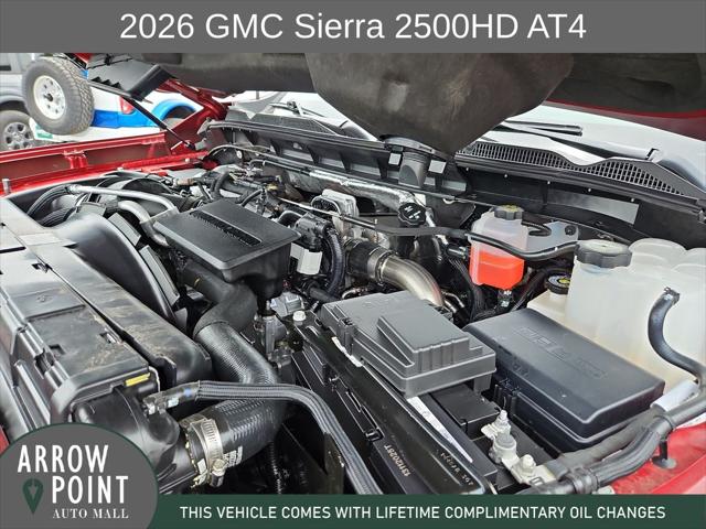 2026 GMC Sierra 2500HD Crew Cab, Standard Bed, AT4, 4WD