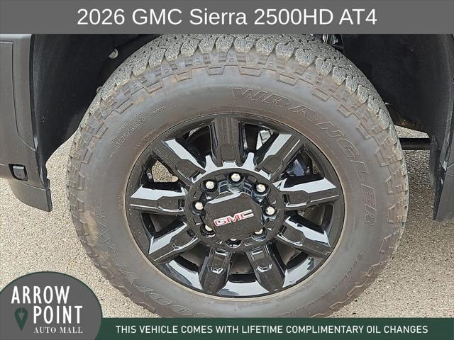2026 GMC Sierra 2500HD Crew Cab, Standard Bed, AT4, 4WD