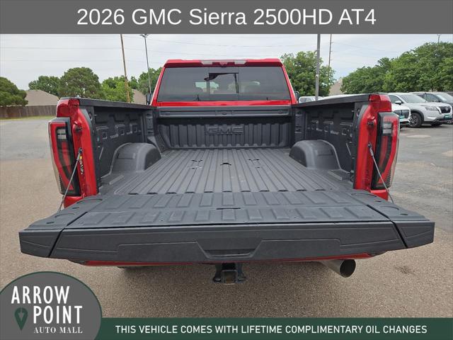 2026 GMC Sierra 2500HD Crew Cab, Standard Bed, AT4, 4WD