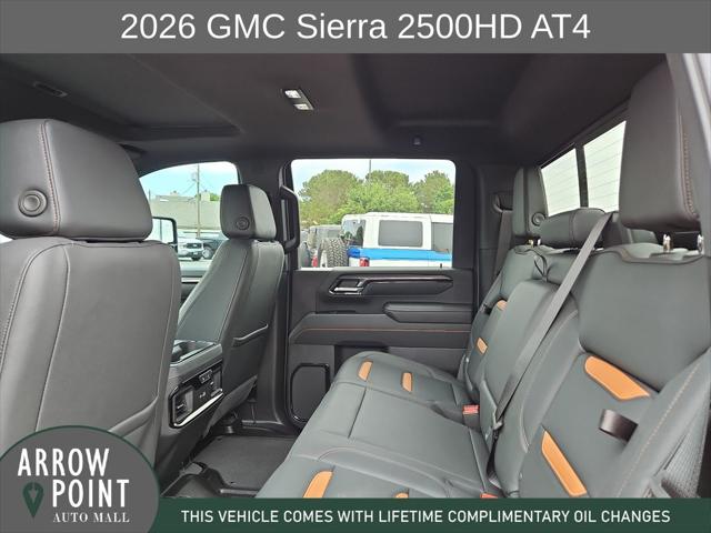 2026 GMC Sierra 2500HD Crew Cab, Standard Bed, AT4, 4WD