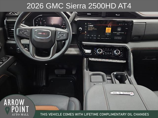 2026 GMC Sierra 2500HD Crew Cab, Standard Bed, AT4, 4WD
