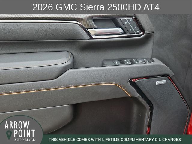 2026 GMC Sierra 2500HD Crew Cab, Standard Bed, AT4, 4WD