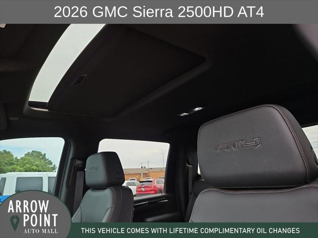 2026 GMC Sierra 2500HD Crew Cab, Standard Bed, AT4, 4WD
