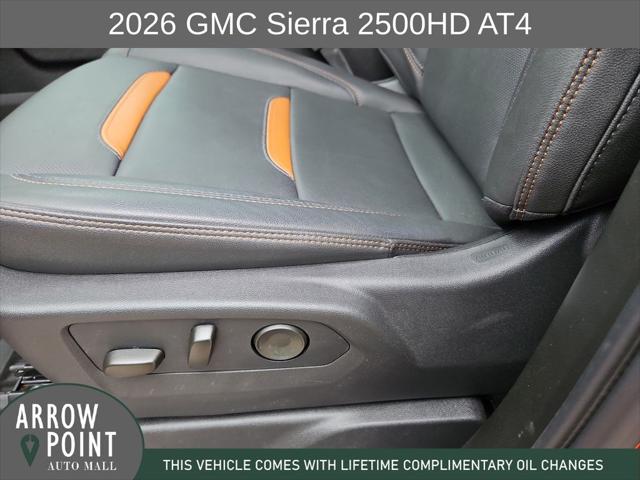 2026 GMC Sierra 2500HD Crew Cab, Standard Bed, AT4, 4WD