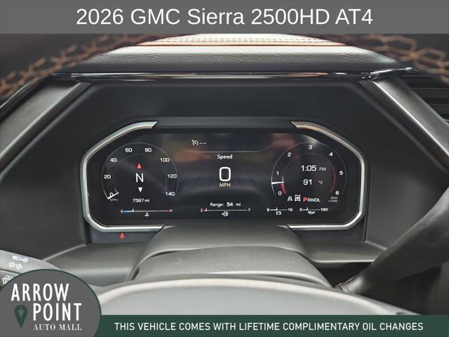 2026 GMC Sierra 2500HD Crew Cab, Standard Bed, AT4, 4WD