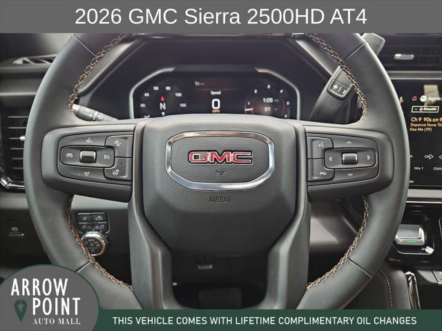 2026 GMC Sierra 2500HD Crew Cab, Standard Bed, AT4, 4WD