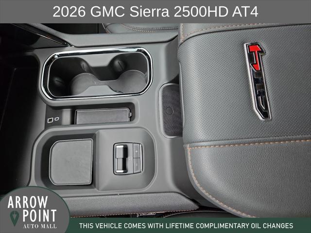 2026 GMC Sierra 2500HD Crew Cab, Standard Bed, AT4, 4WD