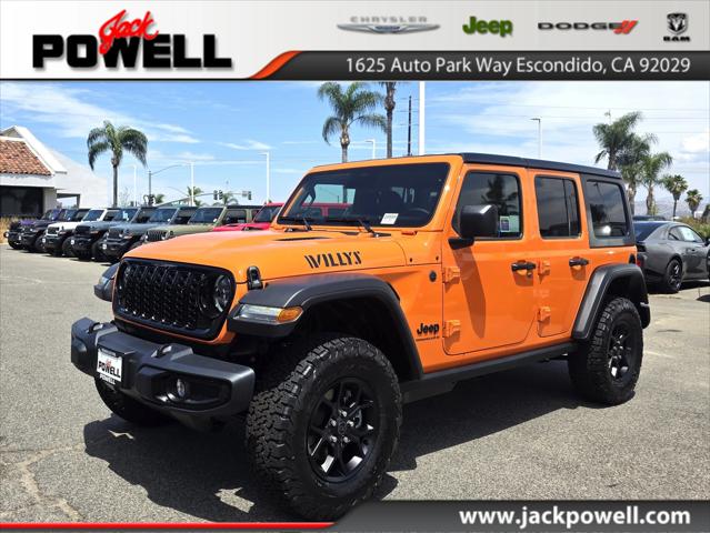 2026 Jeep Wrangler WRANGLER 4-DOOR WILLYS