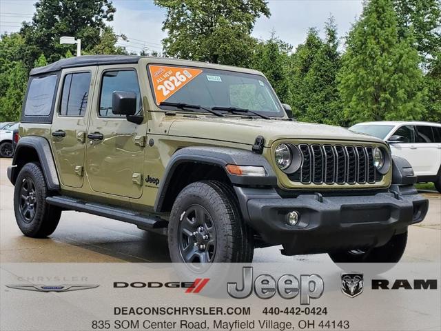 2026 Jeep Wrangler WRANGLER 4-DOOR SPORT