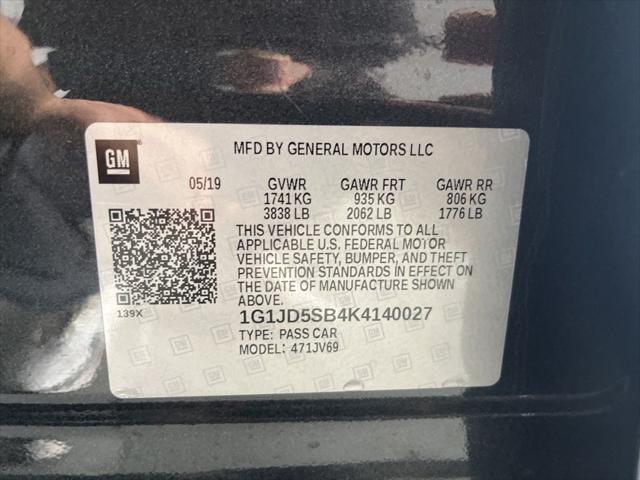 2019 Chevrolet Sonic LT Auto