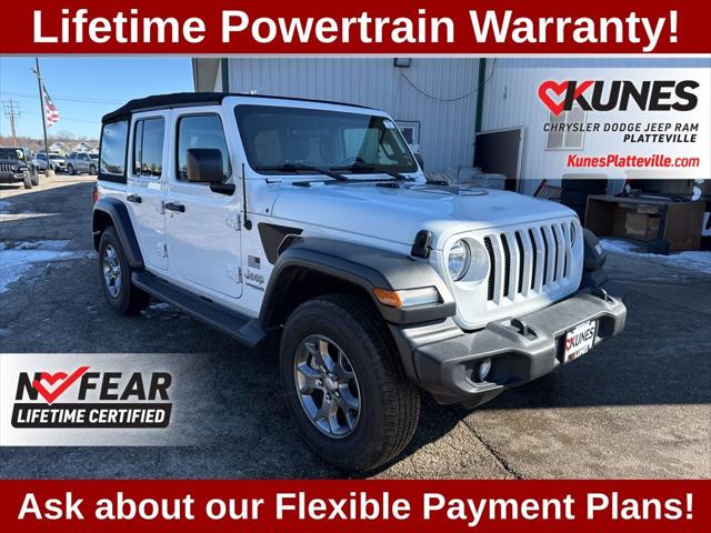 2020 Jeep Wrangler Freedom 4x4 for sale in Platteville, WI