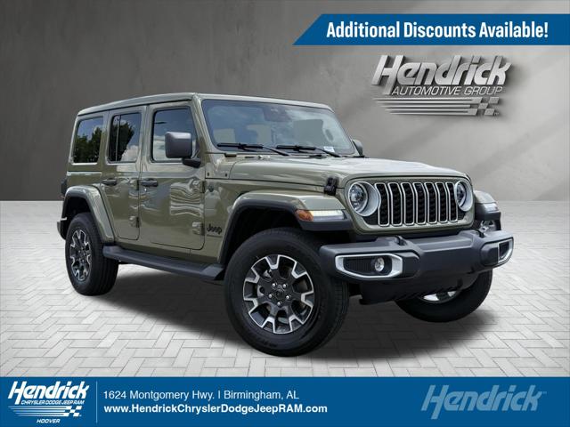 2026 Jeep Wrangler 4-Door Sahara 4x4 for sale in Hoover, AL