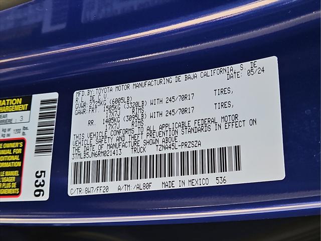 2024 Toyota Tacoma SR5