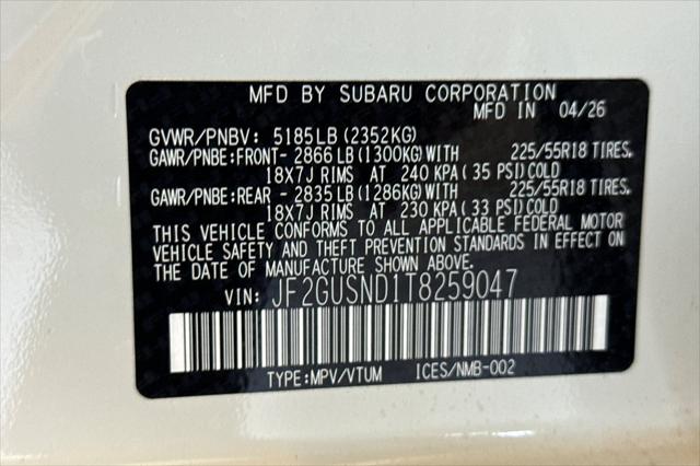 2026 Subaru Crosstrek Limited