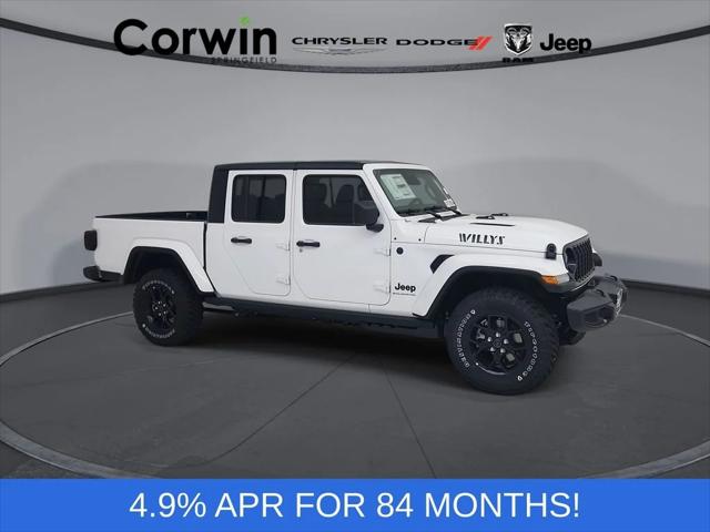 2026 Jeep Gladiator GLADIATOR WILLYS 4X4 2026 Jeep Gladiator GLADIATOR WILLYS 4X4