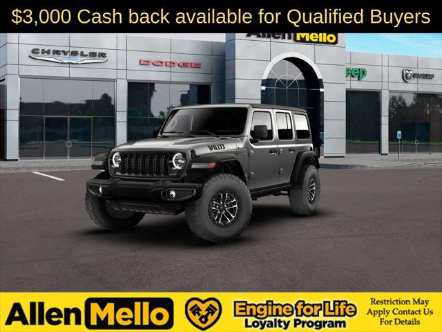2026 Jeep Wrangler 4-Door Willys 4x4 for sale in Nashua, NH