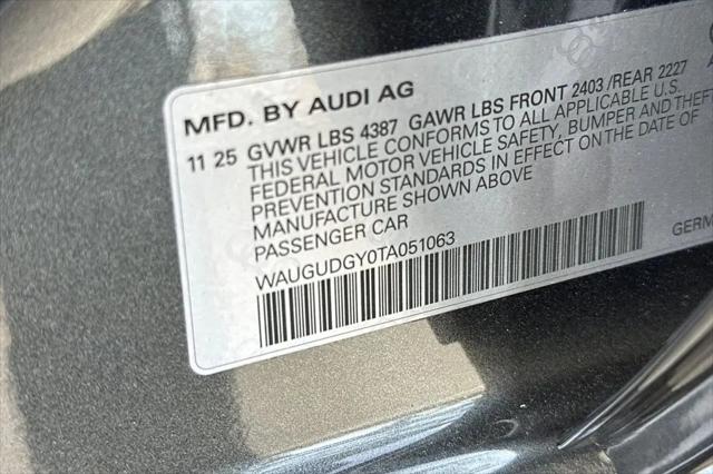 2026 Audi A3 Premium 40 TFSI quattro S tronic