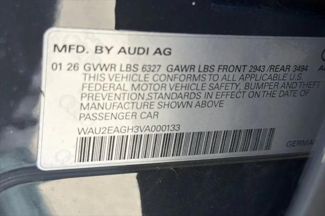 2027 Audi S6 e-tron Premium Plus
