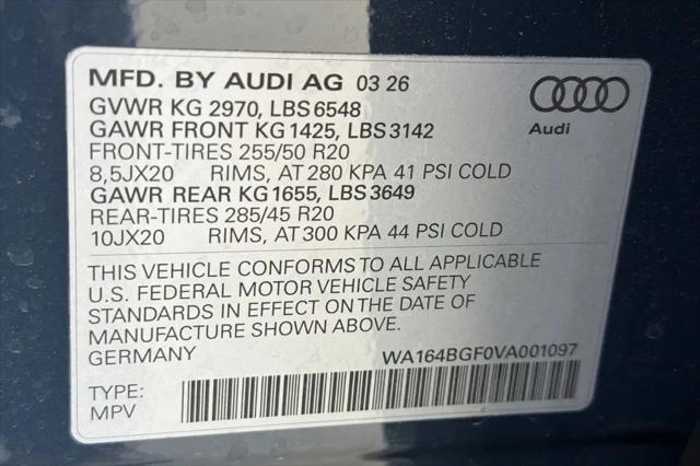 2027 Audi Q6 e-tron Prestige