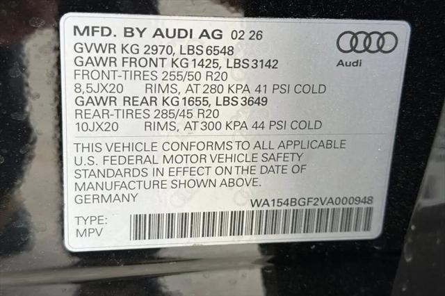 2027 Audi Q6 e-tron Premium Plus