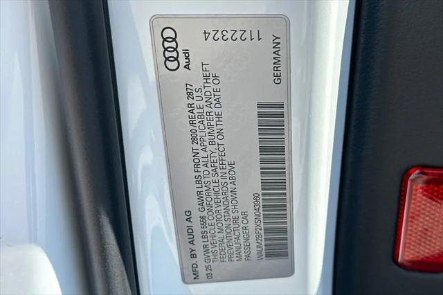 2025 Audi A6 Prestige 55 TFSI quattro S tronic
