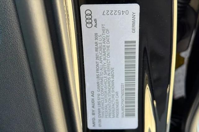 2026 Audi A6 Prestige quattro S tronic