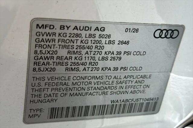 2026 Audi Q3 TFSI quattro S tronic